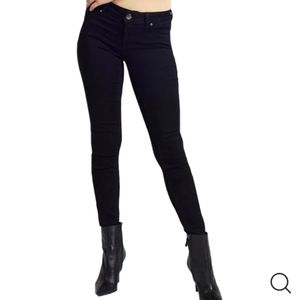 1822 Denim - Wize 26 - CLASSIC 30" MID-RISE BUTTER SKINNY IN WYNTER BLACK